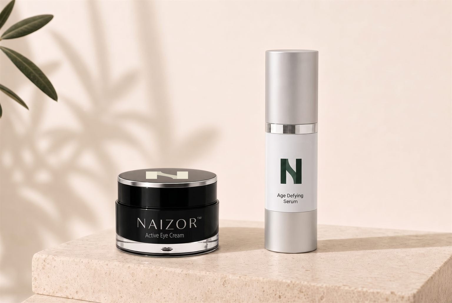 Eye Cream + Serum Duo | Retinol-Free Set – NAIZOR™